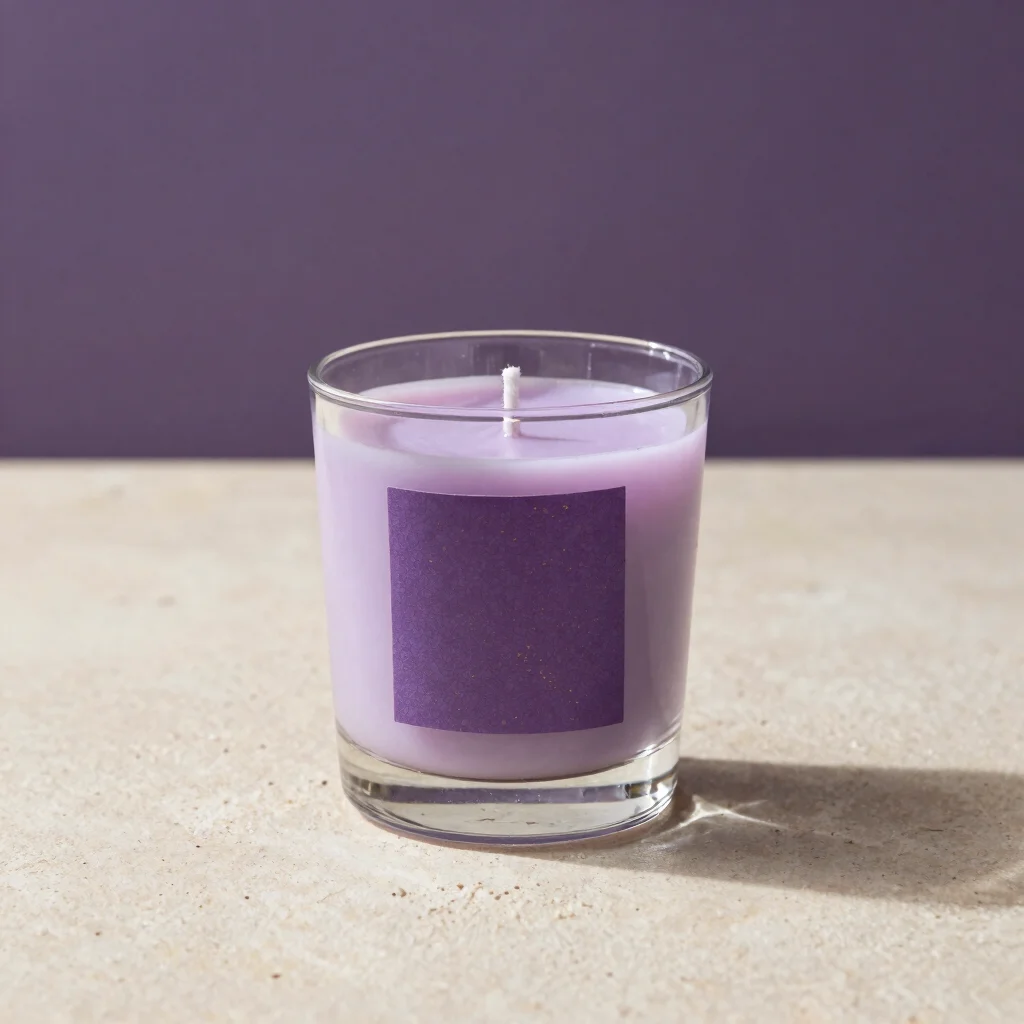 Vela de Lavanda